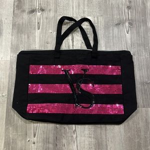 Victoria Secret Zippered Tote Bag